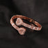 6MM Baguette Heart Wrist Bangle Bracelet