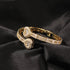 6MM Baguette Heart Wrist Bangle Bracelet