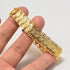 Gold Coin Bangle Bracelet