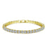 VVS 14k Gold Plated Tennis Bracelet