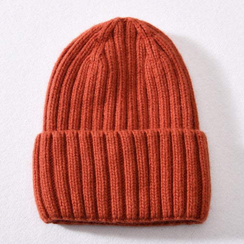 Chunky Silk Satin Lined Knitted Beanie