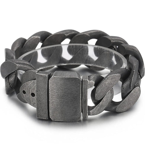 25mm Chunky Stainless Steel Miami Cuban Bracelet