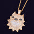 Bully Dog Head Pendant Chain