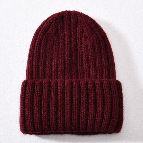 Chunky Silk Satin Lined Knitted Beanie