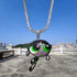 VVS Jewelry Fully Blinged Power Puff Girls Pendant Chain