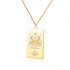 Zodiac Sign Pendant Chain