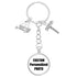 Custom Photo Baby Keychain with Charms
