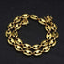 18k Gold CZ G-Link Chain