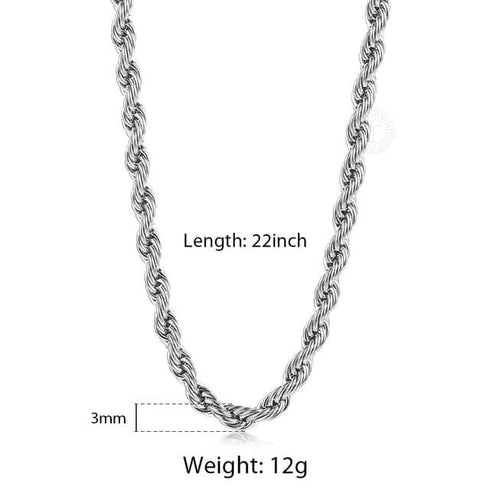Stainless Steel Rope Chain