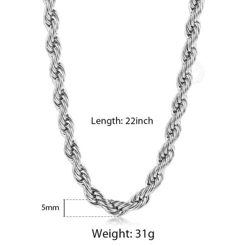 Stainless Steel Rope Chain
