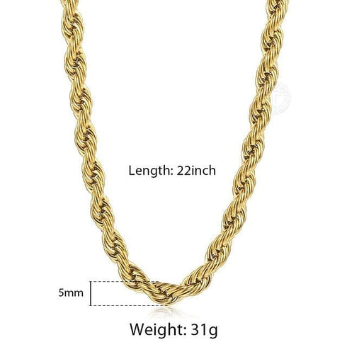Stainless Steel Rope Chain
