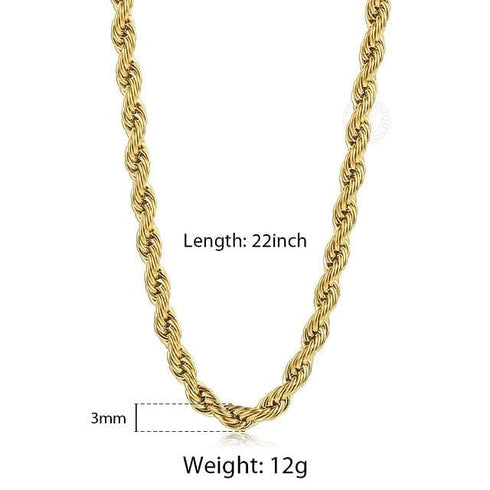 Stainless Steel Rope Chain