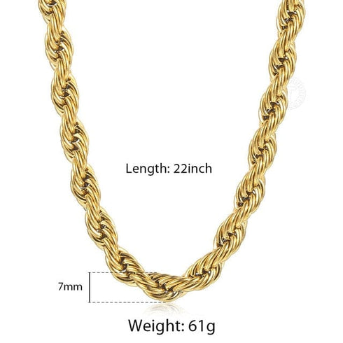 Stainless Steel Rope Chain