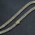 VVS Jewelry 925 Sterling Silver Iced Out Prong Moissanite Cuban Chain (Passes Diamond Check)
