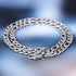 18k Gold/Silver 7mm Figaro Chain