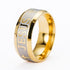 8mm Jesus Cross Engraved Ring