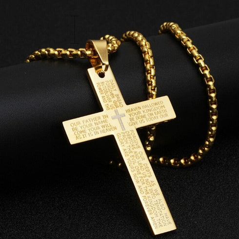Christian Cross Pendant Necklace
