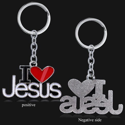 I Love Jesus Keychain