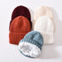 Chunky Silk Satin Lined Knitted Beanie