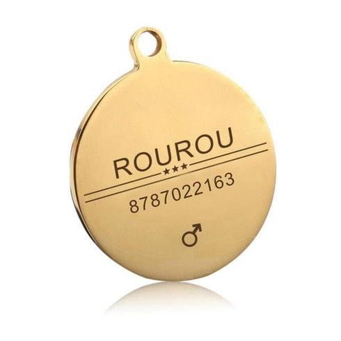 Custom Name Dog Collar Pendant