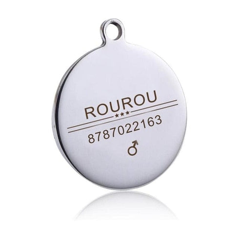 Custom Name Dog Collar Pendant