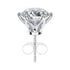 Classic 925 Sterling Silver 0.1-1 VVS Carat Moissanite Stud Earrings