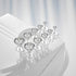 Classic 925 Sterling Silver 0.1-1 VVS Carat Moissanite Stud Earrings