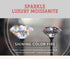 Classic 925 Sterling Silver 0.1-1 VVS Carat Moissanite Stud Earrings