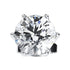 Classic 925 Sterling Silver 0.1-1 VVS Carat Moissanite Stud Earrings