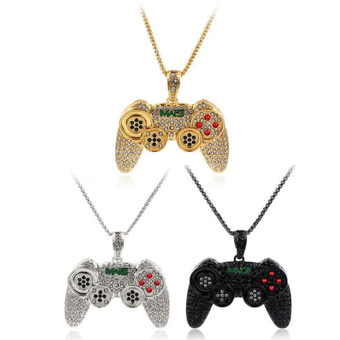 Classic Game Controller Pendant Necklace