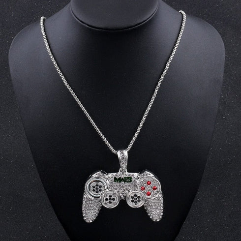 Classic Game Controller Pendant Necklace