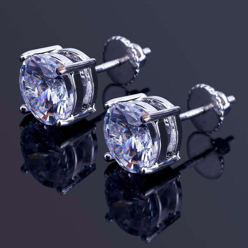 Classic Ice Stud Earrings