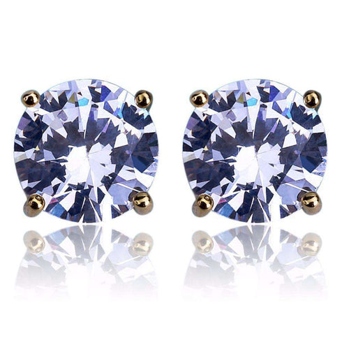 Classic Ice Stud Earrings