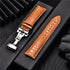 Crocodile Pattern with Automatic Buckle Men Watch Strap
