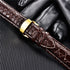 Crocodile Pattern with Automatic Buckle Men Watch Strap