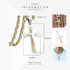 Vintage Cross Byzantine Pendant Necklace