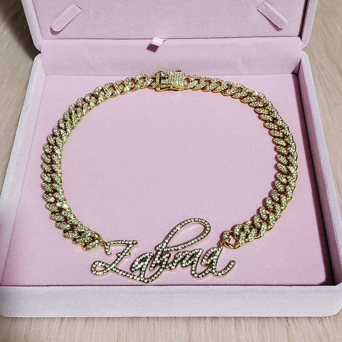Custom Cuban Name Necklace