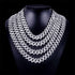 18k Thicc 15mm Gold/SIlver S-Link Cuban Chain & FREE Cuban Bracelet Bundle