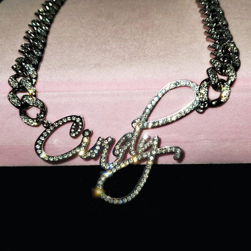 Custom Cuban Name Necklace