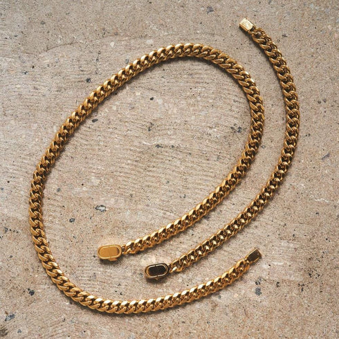 8mm Cuban Chain & FREE Cuban Bracelet Bundle