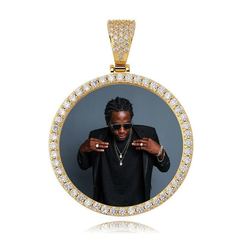 VVS Jewelry Large Custom Photo Pendant + Free Chain