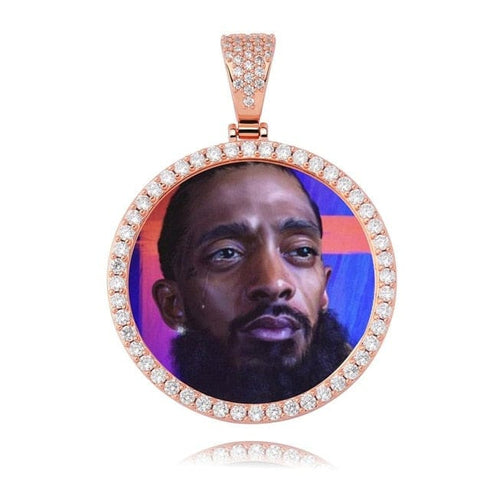 VVS Jewelry Large Custom Photo Pendant + Free Chain