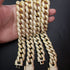Frosty Extra Iced Gold Cuban Chain