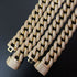 Frosty Extra Iced Gold Cuban Chain