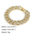 Gangsta Cuban Chain + Bracelet + Watch Set