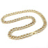 Gangsta Cuban Chain + Bracelet + Watch Set