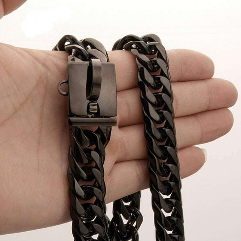 Cuban Link Gold Dog Chain Collar V2