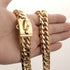 Cuban Link Gold Dog Chain Collar V2