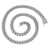 VVS Jewelry 316L Stainless Steel 18k Gold/Silver Cuban Chain + FREE Bracelet Bundle