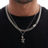 8mm Cuban Chain & FREE Cuban Bracelet Bundle
